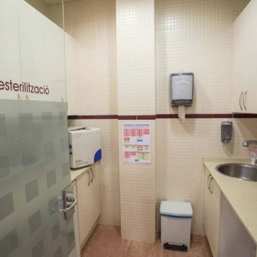 Sala de esterilización